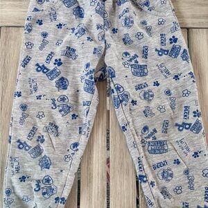 Nickelodeon Gray and Blue Paw Patrol Kids Sweatpants
